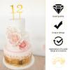 0-9 Numbers Cake Topper, Ymapinc 10 Pcs Acrylic Cake Topper Numbers For Gold Happy Birthday Christmas Wedding Party Anniversary DIY Supplies Set view 4