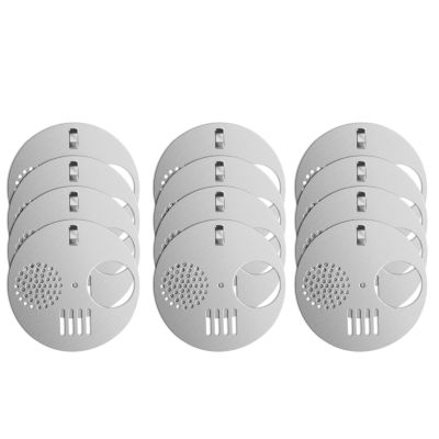 12 Pack Rotating Ventilation Disc Bees Nest Doors Stainless Steel Entrance Gate Nest Entrances For Fall/Winter Use