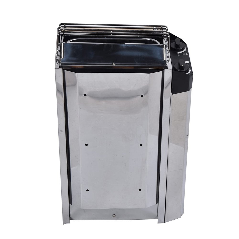 3.6KW Stainless Steel Sauna Heater,Dry Steam Bath Sauna Heater Stove with Internal Controller,Electric Sauna Stove for Home Hotel Sauna Room Spa Shower Bath