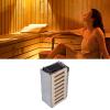 3.6KW Stainless Steel Sauna Heater,Dry Steam Bath Sauna Heater Stove with Internal Controller,Electric Sauna Stove for Home Hotel Sauna Room Spa Shower Bath view 4