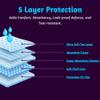 100xDryEase Disposable Incontinence Bed Pads 60 x 60cm | Highly-Absorbent Incontinence Bed Sheets | Waterproof Incontinence Sheets for Sofa, Mattress, Chair & for Babies, Children, Adults, & Elderly. view 4