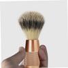 SOESFOUFU Small Shaving Beard Brush Soft Bristles for Men Made of Nylon Material for Travel As Portable Beard Brush for Creating Foam for Shaving view 2