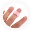 NULYLU 6pcs Portable Mini Silicone Ring Toothbrushes Soft Bristles for Travelers Hikers in White Grey and Pink Compact Travel Toothbrush Set for Outdoor Hiking and Daily Oral Care view 2