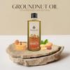 Cold Pressed Groundnut Oil, 500 ml, Pure & Natural | Preservative Free | Premium Quality | Cooking Oil | Peanut Oil | Healthy Oil | view 3
