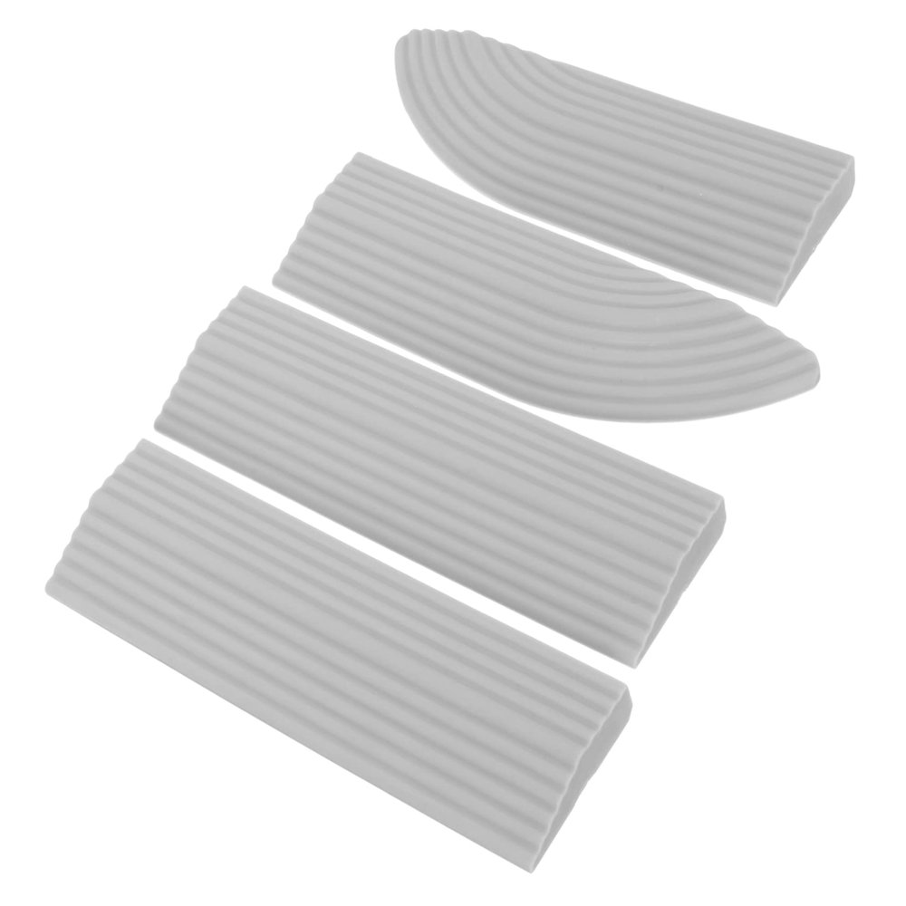 minkissy Practical Sweeping Robot Entry Transitioning Ramp Home Ramp House Doorway Kerb Heavy Duty Pads Rubber