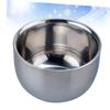 Baluue Accessory Shaving Bowl Shaving Soap Cup Bubble Bowl Stainless Steel for Men's Grooming view 3