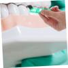 Healeved 4pcs Denture Toothbrush Bristles for False Teeth for Daily Denture Cleaning Routine view 3