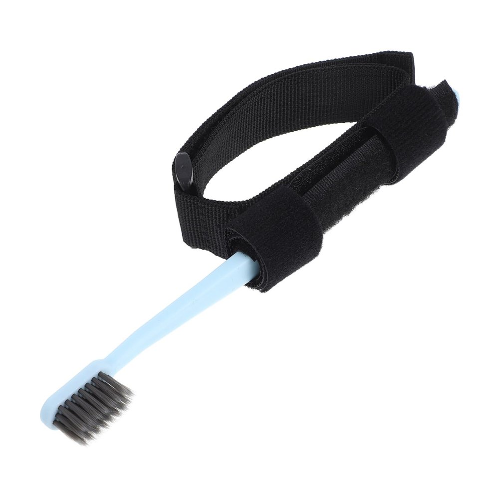 Beaupretty Adaptive Holder Toothbrush Toothbrush for Elderly Hands with Comfortable Grip and Easy-to-Clean Design for Disabled Patient Elderly Care at Home Or Care Facility