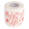minkissy 3 Rolls Valentine Pattern Decorative Toilet Tissue Roll for Bathroom with Heart Design view 4