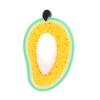 Lovely Fruit Sponge, Dish Washing Cleaning Cloth Scouring Pad Household Kitchen Tool Fruit Shaped Kitchen Sponges for Washing Dishes (Mango) view 1
