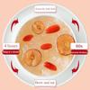 Instant Freeze dried tremella soup,red dates snow pear soup,Healthy Breakfast Foods,Dessert,convenient food,Cereals Congee,Chinese snack gift,Oatmeal Soups (Brown sugar,7 packs) view 2
