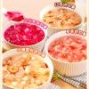 Freeze dried white fungus soup, instant red date snow pear tremella soup, substitute breakfast Congee, healthy vegetable soup, nutritious cereals soup, vegetarian, Dim sum (Strawberry,4 packs) view 4