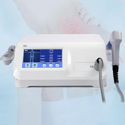 Body Massager Pneumatic Extracorporeal Shockwave Therapy Machine Shock Wave Health Care Physiotherapy ED Treatment Massage with 5 Massage Heads