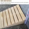 Wood Threshold Ramp for Doorways 6 Inch Rise Portable Wheelchair Ramp Non Slip Curb Entry Ramp for Walker Bike Scooter Supports up to 660lbs 15.7x15.3x6in view 3