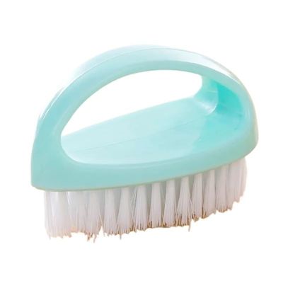 Laundry Brush With Handle Soft Bristle Shoe Brush Multi-Functional Laundry Scrubbing Brush Heavy Duty Scrubbing Cleaning Brush With Handle Portable Laundry Cleaning Brush For Clothes Shoes Carpets(Blu