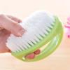 Laundry Brush With Handle Soft Bristle Shoe Brush Multi-Functional Laundry Scrubbing Brush Heavy Duty Scrubbing Cleaning Brush With Handle Portable Laundry Cleaning Brush For Clothes Shoes Carpets(Blu view 4