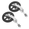 FRCOLOR 2pcs Front Wheels Wheelchair Wheels Replacement Wheels Bearings for Wheelchair Replacement Wheels Walker Wheels Replacement Wheels for Walker Parts for Front view 1