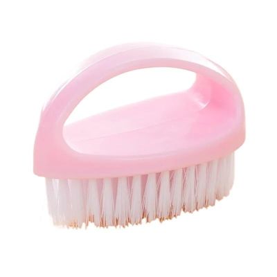 Laundry Brush With Handle Soft Bristle Shoe Brush Multi-Functional Laundry Scrubbing Brush Heavy Duty Scrubbing Cleaning Brush With Handle Portable Laundry Cleaning Brush For Clothes Shoes Carpets(Pin