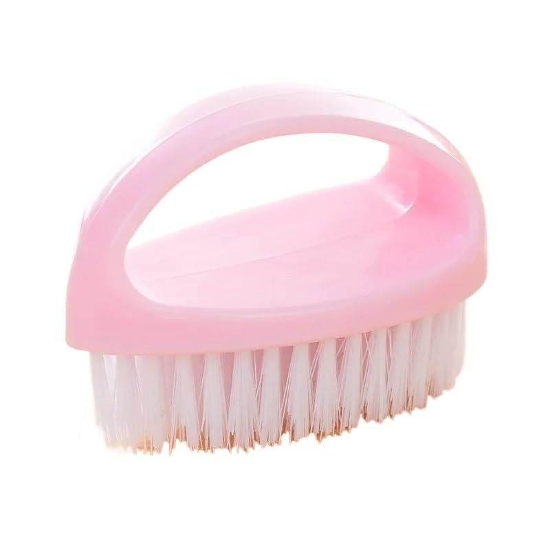Laundry Brush With Handle Soft Bristle Shoe Brush Multi-Functional Laundry Scrubbing Brush Heavy Duty Scrubbing Cleaning Brush With Handle Portable Laundry Cleaning Brush For Clothes Shoes Carpets(Pin