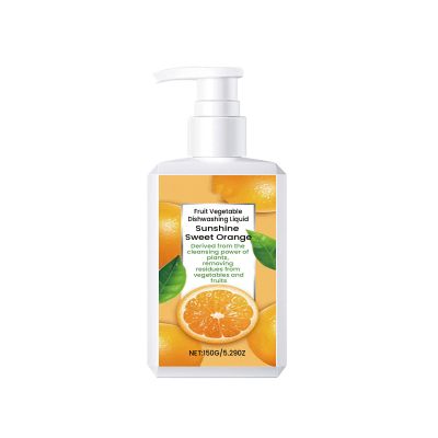 Fruit and Vegetable Wash Natural Produce Wash Essential Liquid Dish Soap Dishwashing Liquid with Aftertaste