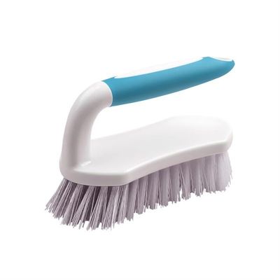 Laundry Brush With Handle Soft Bristle Shoe Brush Multi-Functional Laundry Scrubbing Brush Heavy Duty Scrubbing Cleaning Brush With Handle Portable Laundry Cleaning Brush For Clothes Shoes Carpets(Blu