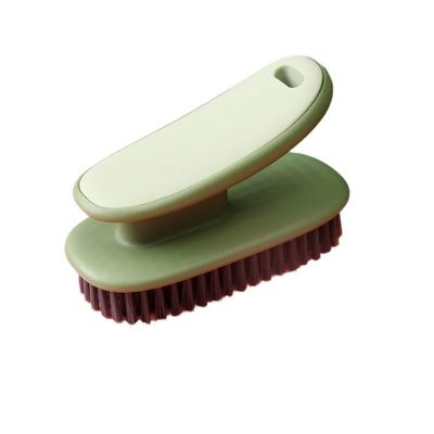 Laundry Brush With Handle Soft Bristle Shoe Brush Multi-Functional Laundry Scrubbing Brush Heavy Duty Scrubbing Cleaning Brush With Handle Portable Laundry Cleaning Brush For Clothes Shoes Carpets(Gre