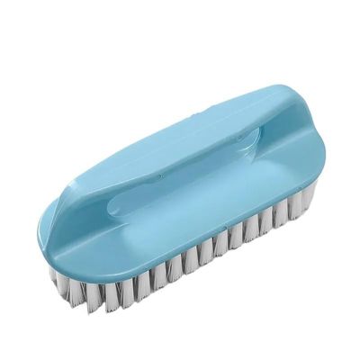 Laundry Brush With Handle Soft Bristle Shoe Brush Multi-Functional Laundry Scrubbing Brush Heavy Duty Scrubbing Cleaning Brush With Handle Portable Laundry Cleaning Brush For Clothes Shoes Carpets(Blu