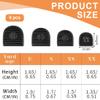 XUKZIMA 8 Pairs High Heel Protectors, Heel Caps Shoes Replacement Tips Pin Non Slip Anti Noise Stiletto Heel Stoppers Covers Silent for Repairing Shoes Grass Wedding Gravel Wetlands Outdoor Events view 2