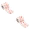Didiseaon 2 Rolls Valentine Toilet Paper Roll Printed Paper Towels for Dispenser Commercial for Valentine's Day Celebrations Soft and Absorbent Toilet Tissue view 1