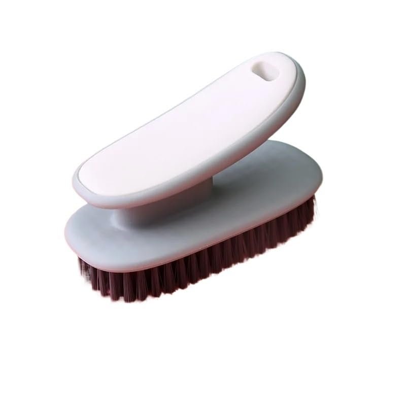 Laundry Brush With Handle Soft Bristle Shoe Brush Multi-Functional Laundry Scrubbing Brush Heavy Duty Scrubbing Cleaning Brush With Handle Portable Laundry Cleaning Brush For Clothes Shoes Carpets(Gre