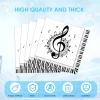 40pcs Musical Note Napkins Black and White Music Napkins Music Notes Party Decorations for Boys and Girls Birthday Music Themed Party Disposable Napkins 2-Ply view 2