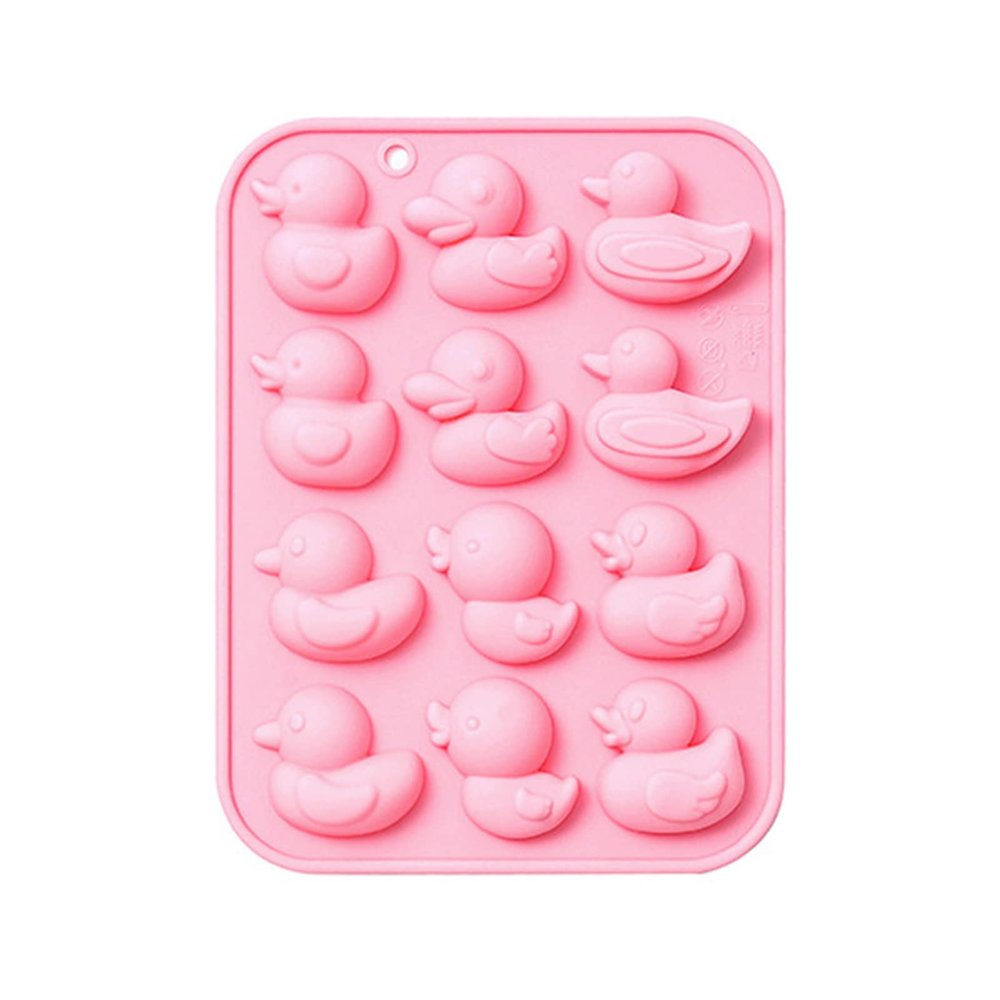 3D Ducks Silicone Resin Mold Fondant Mould Cake Supplies Baking Decor Tools Ornament Handmade Soap Mold