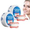 Holibao Silicone Reline Denture Set, Soft Denture Silicone Reline Kit, Snap in Teeth Teeth Comfort Fit (2) view 1
