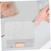 Didiseaon Marble Pattern Contact Lens Case with Mirror, Leak-Proof and Easy to Carry Abs and Glass Makeup Lens Box for Women and Girls, for Home and Outdoors Use view 4