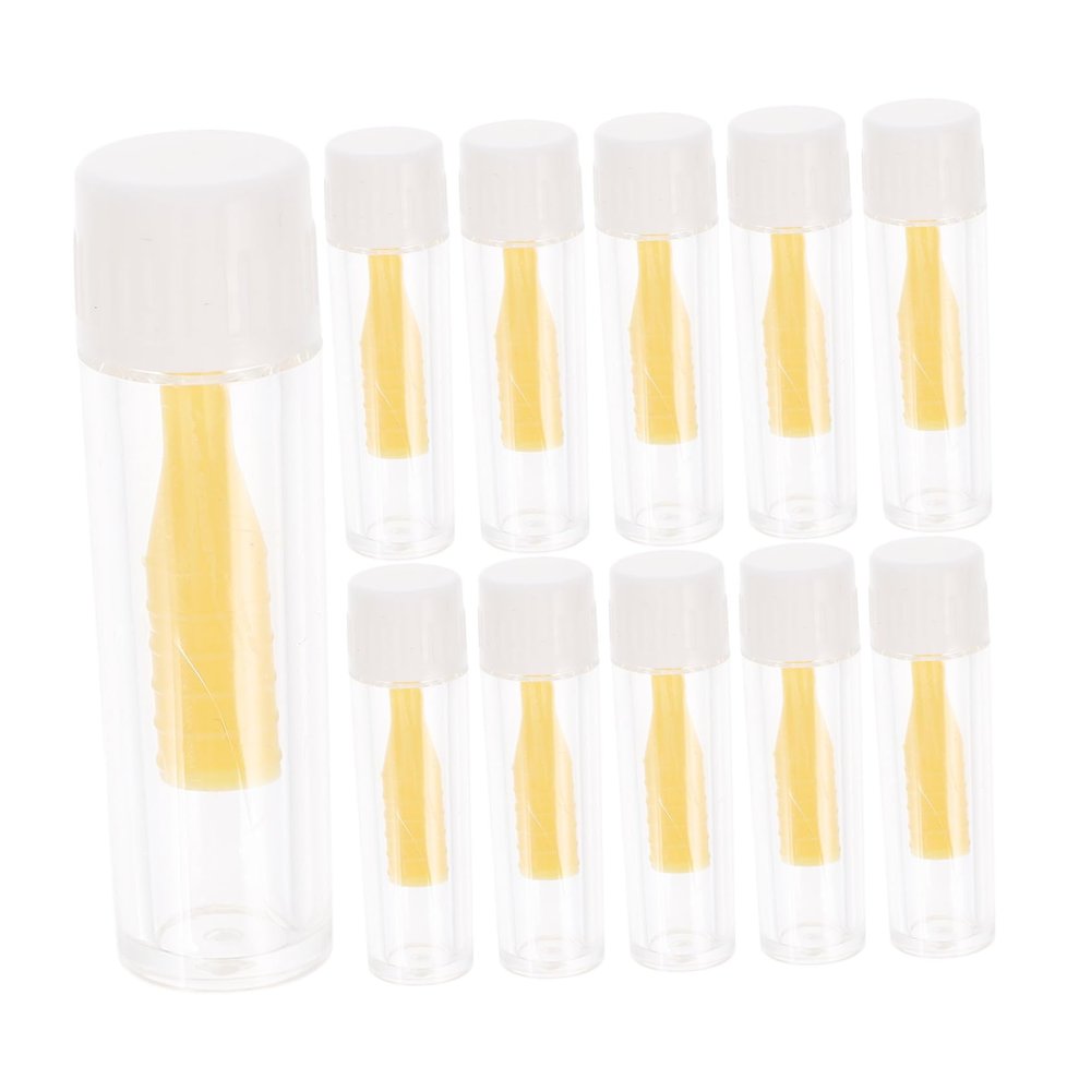 Didiseaon 12pcs Silicone Hard Contact Lens Applicator Sticks Reusable Lens Removers Travel Wearing Tools for Hard Care