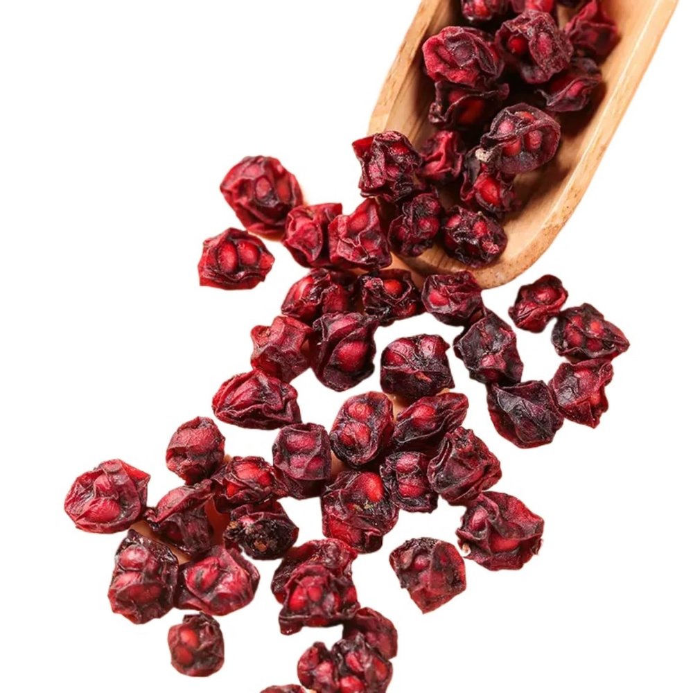HQZMCTE Premium Grade Dried Schisandra Berries Natural Herbal Tea Northern Schisandra, A Healthy Choice (1000g)