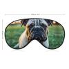 Sleep Mask Soft Comfortable Eye Mask with Adjustable Strap Eye Cover English BulldogsEye Shade for Men Women Work Travel view 2