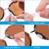 6 Pair Glasses Nose Grips, Glasses Nose Pads, Silicone Adhesive Nose Pads for Glasses, Spectacle Nose Pads for Glasses Stick on Clear Eyeglass Pad, Stop Glasses Slipping Down Nose Accessory (3 mm) view 3