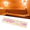 ARTOCT Sauna Timer,15 Minute Wood Sauna Hourglass Clock Sand Timer Clock Sauna Equipment for Sauna Spa Room view 2
