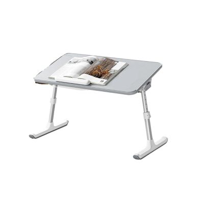 Folding bed table Folding Bed Table Desk Bureau Shelf Workstation Furniture Room Office Folding Portable Pc Gaming Height Adjustable Laptop Stand For office and leisure use on sofa and bed(30cm)