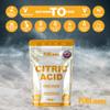 Pure Source Nutrition Citric Acid Bath Bombs, Food Flavouring, Preserving, Cleaning & Descaling | 100% Pure | for Organic Production, GMO Free (250g) view 2