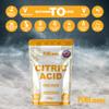 Pure Source Nutrition Citric Acid Bath Bombs, Food Flavouring, Preserving, Cleaning & Descaling | 100% Pure | for Organic Production, GMO Free (100g) view 3