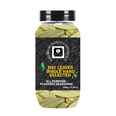 EDZZEL Natural Indian Bay Leaves Whole (Hand Selected) -100 GRAM Box (Set Of 3)