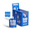 MYOM - Oat Milk Drink Premix - Makes 6 Litres - 12 Pouches x 65g - Vegan Plant Based Oat Drink with Vitamin D3, Vitamin B12 and Iodine - Low Sugar - Dairy Free Plant-Based Milk view 1