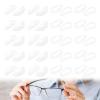 10 Pairs Glasses Nose Pads, Clear Nose Pads for Glasses Glasses Nose Pads Silicone Spectacle Nose Pads Anti Slip Silicone Nose Pads for Glasses Stop Glasses Slipping Down Nose view 1