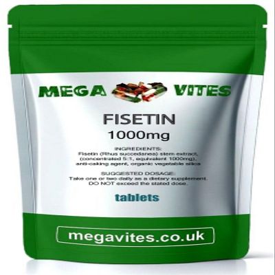 Fisetin Extract Tablets 1000mg x 90 - MEGAVITES