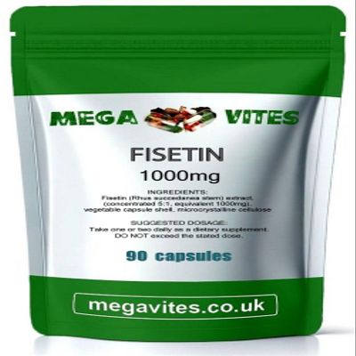 Fisetin Extract Capsules 1000mg x 90 - MEGAVITES