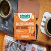 Stoats Salted Caramel Oaty Squares  Plant-Based, HFSS Compliant Snack Bars, Made with Scottish Oats and Salted Caramel Chunks, Individually Wrapped 25g Bars (Pack of 28) view 3