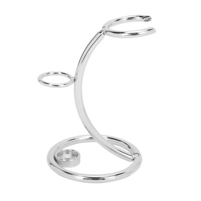 TIKATARER Safety Holder Stand, Stainless Steel Safety Stand, Holder Modern Fast Drying Holder Base for Men for Bathroom Use (Stainless steel 2)