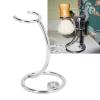 TIKATARER Safety Holder Stand, Stainless Steel Safety Stand, Holder Modern Fast Drying Holder Base for Men for Bathroom Use (Stainless steel 2) view 4